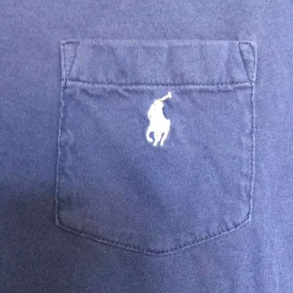Polo deep blue shirt - Picture 2 of 2